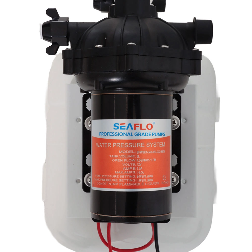 Water Pressure Pump and Accumulator Kit 13L/min 35PSI Water Pressure Pump and Accumulator Kit 13L/min 35PSI