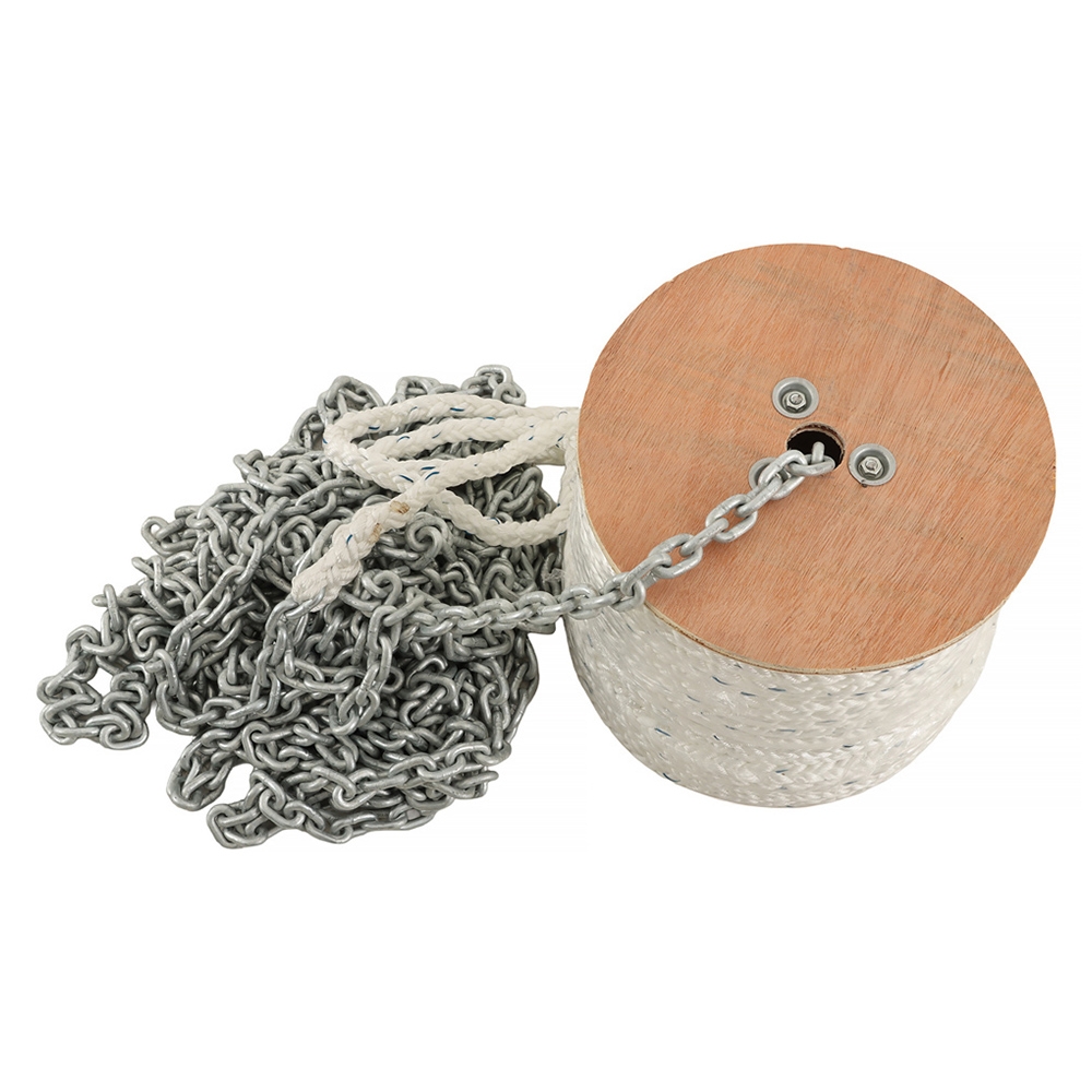 maXtek Rope and Chain Pack for RC6 Windlass 70m Rope 15m Chain