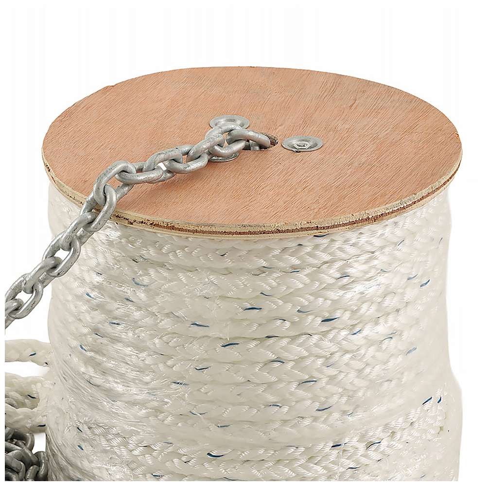 maXtek Rope and Chain Pack for RC6 Windlass 70m Rope 15m Chain