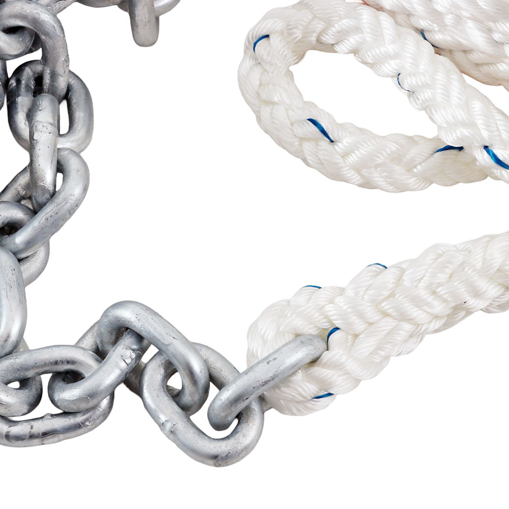 maXtek Rope and Chain Pack for RC8-8 Windlass 100m Rope 8mm x 15m Chain