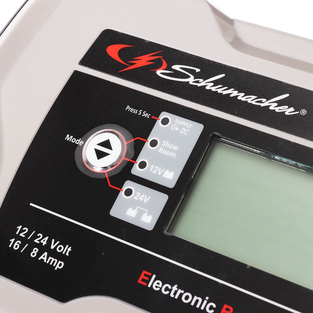 Schumacher SPi 16 Pro Battery Charger 12V-16A / 24V-8A