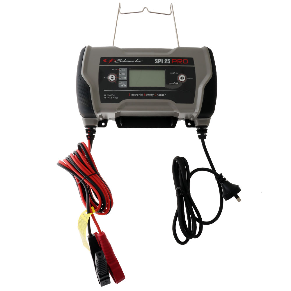 Schumacher SPi 25 Pro Battery Charger 12V-25A / 24V-12.5A