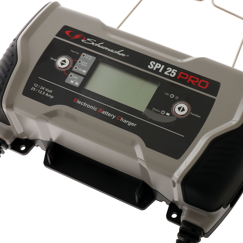 Schumacher SPi 25 Pro Battery Charger 12V-25A / 24V-12.5A