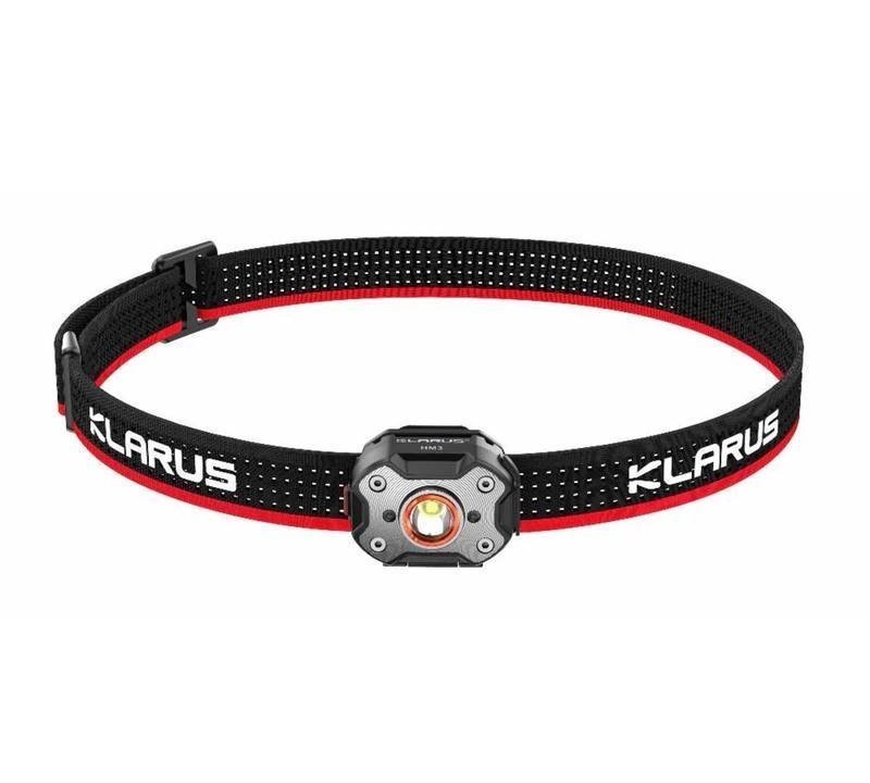 Klarus HM3 Lightweight Headlamp 670 Lumens Black