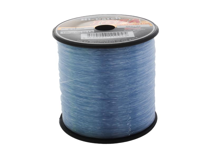 Momoi Hi-Catch IGFA Tournament Line 1/4lb Spool 600m 10kg Ice Blue