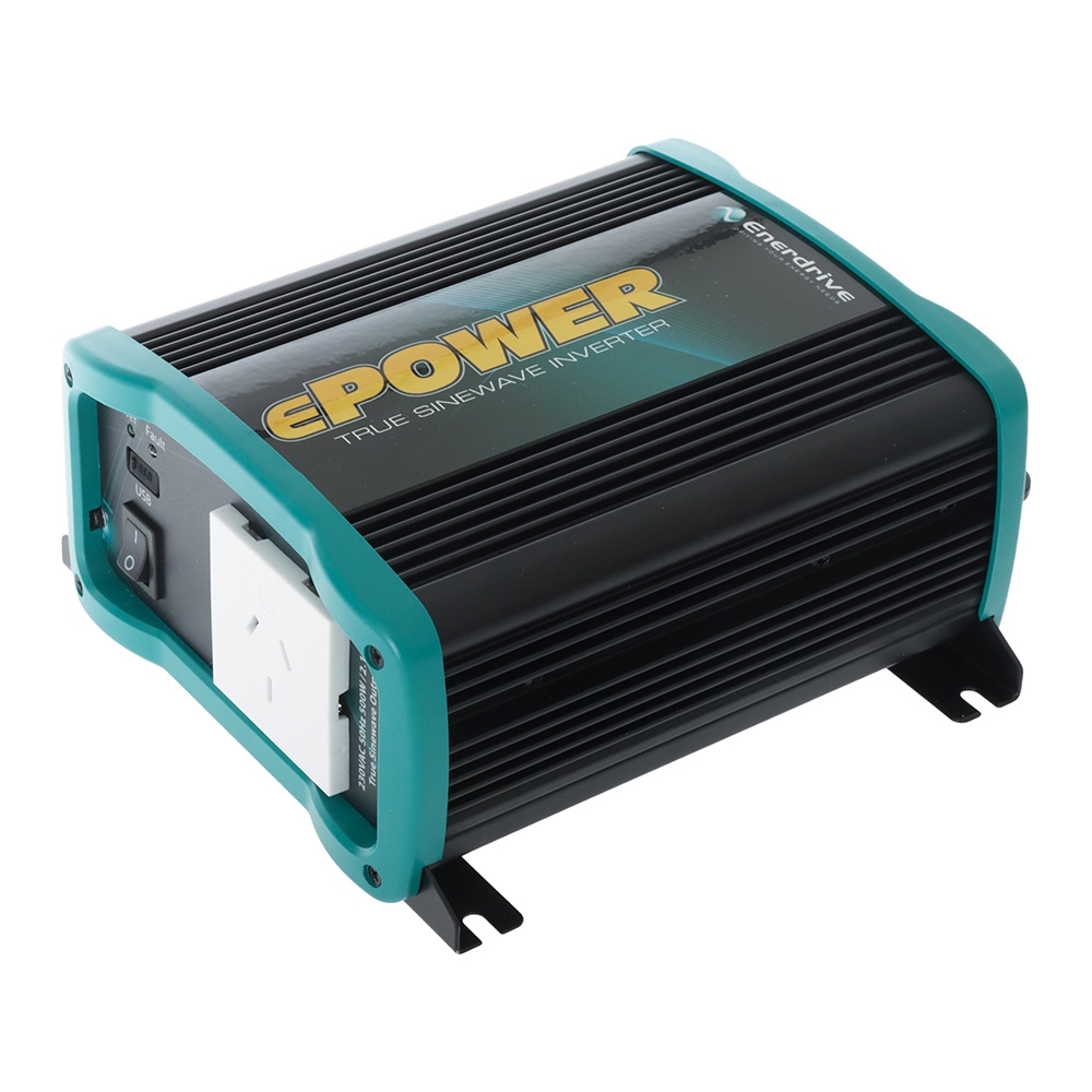Enerdrive ePOWER True Sine Wave Inverter 24V 230VAC 500W