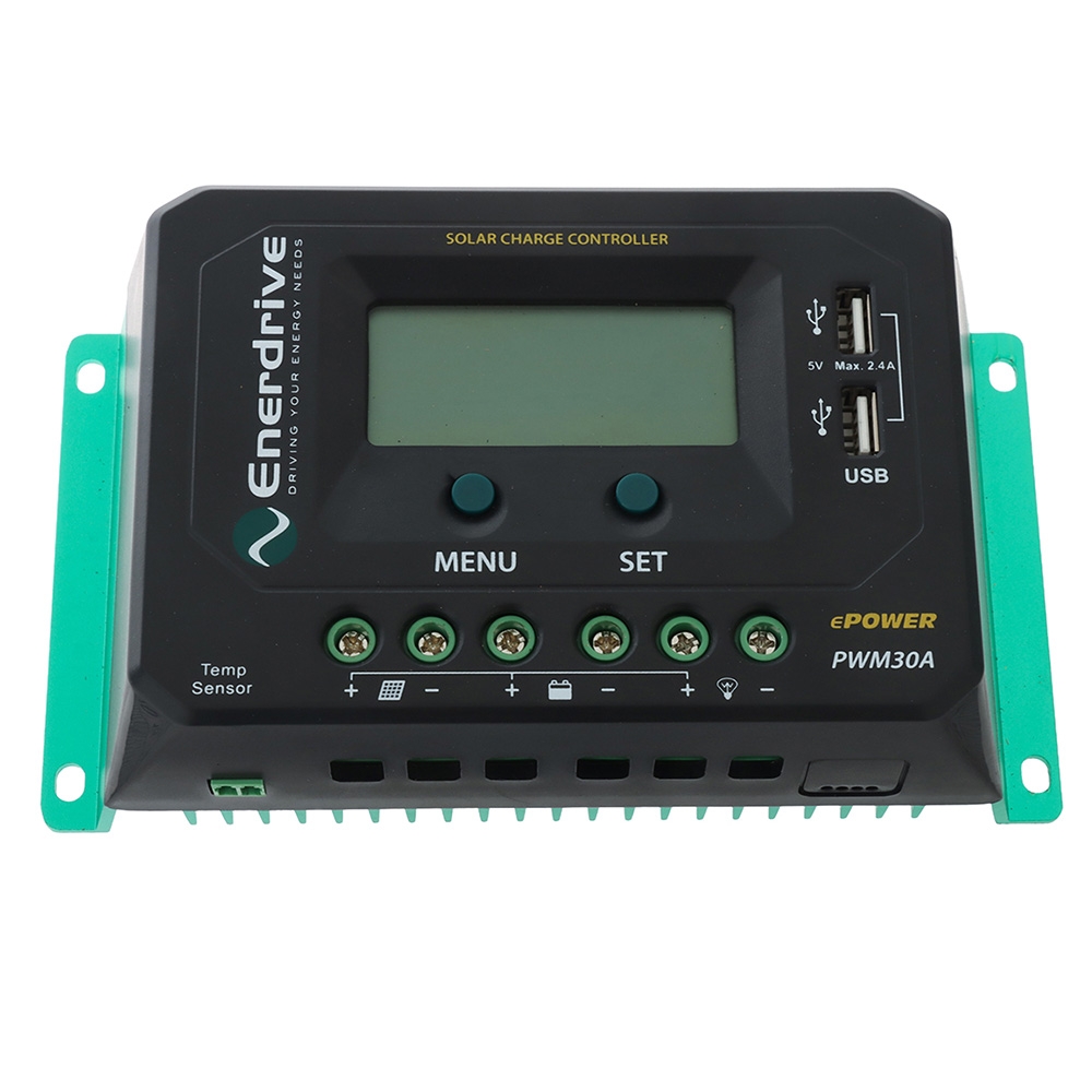 Enerdrive ePOWER Pwm 30A Solar Charge Controller