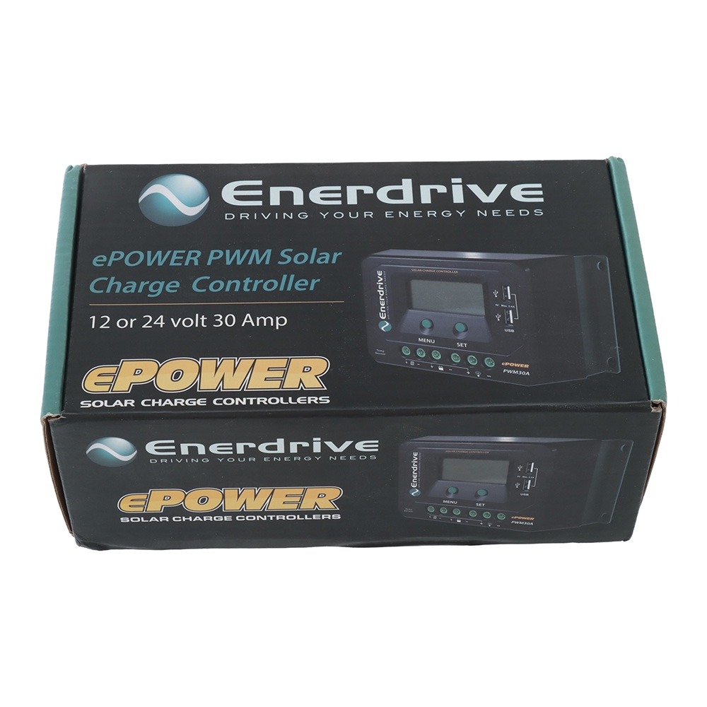 Enerdrive ePOWER Pwm 30A Solar Charge Controller