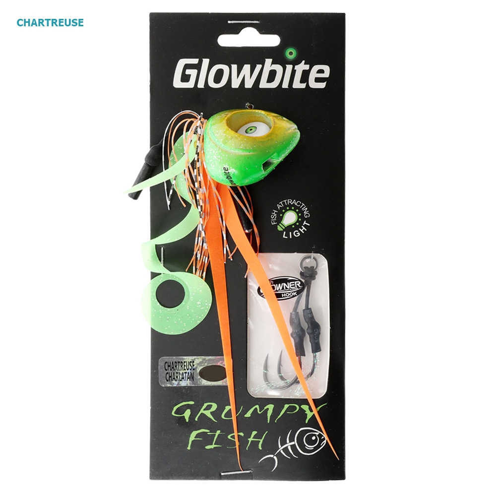 Glowbite Grumpy Fish Slider Lure 80g