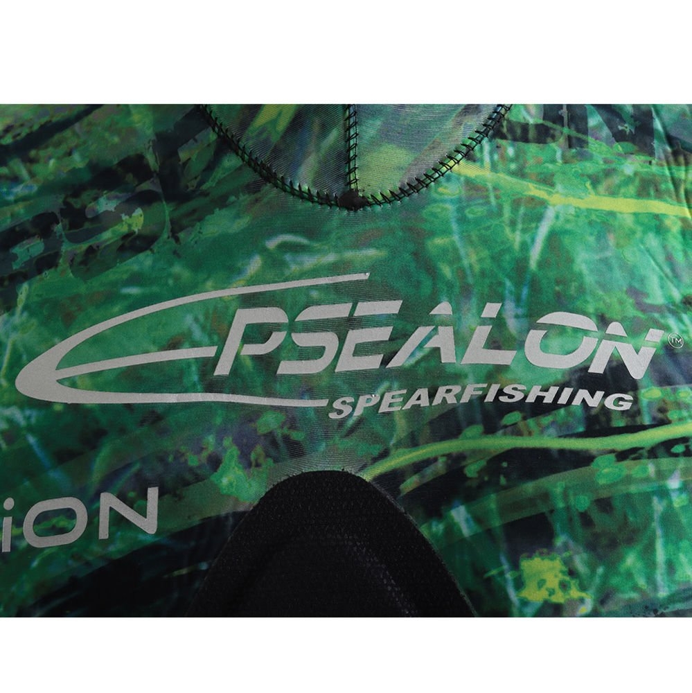 Epsealon Spearfishing Wetsuit 5mm Green Fusion Small