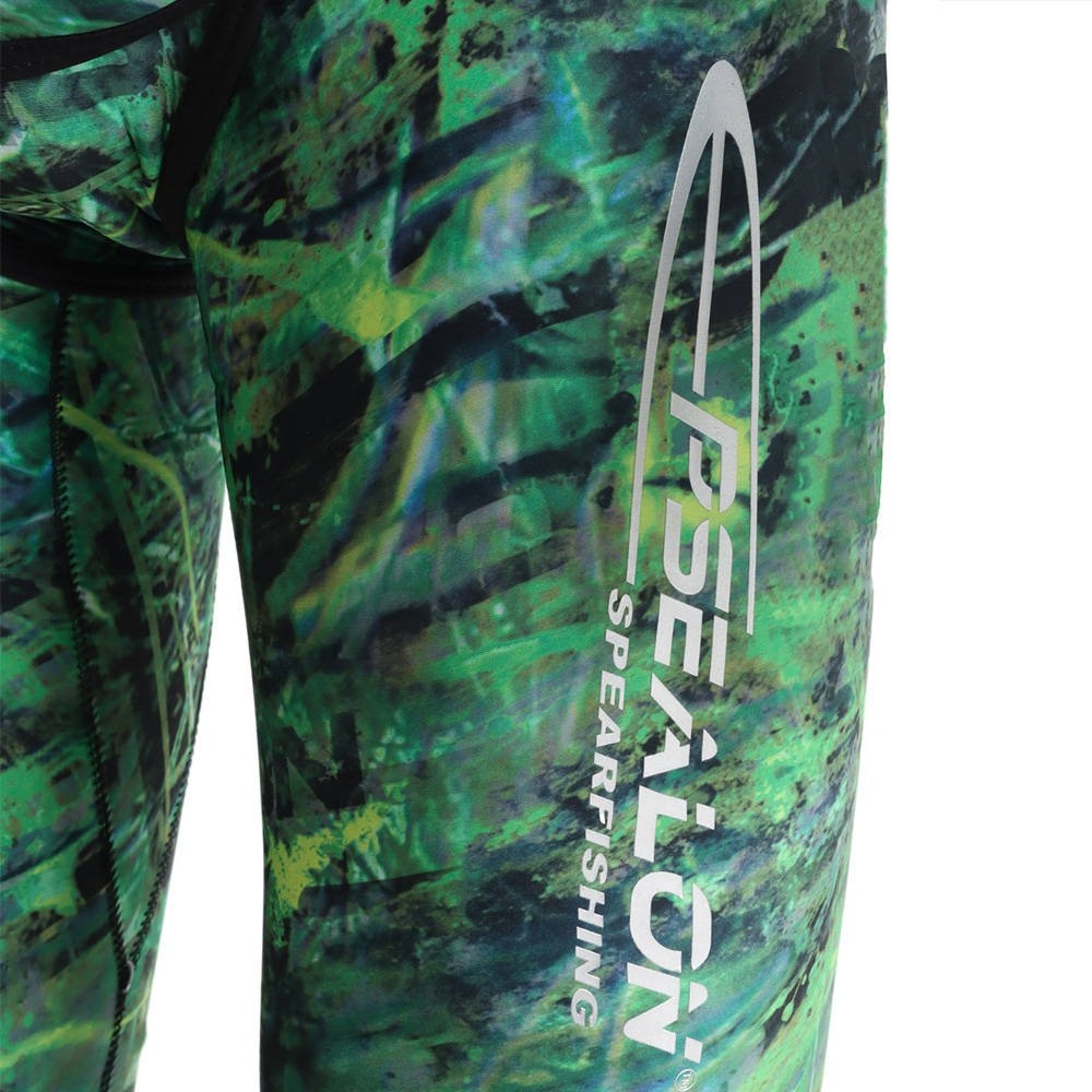 Epsealon Spearfishing Wetsuit 5mm Green Fusion Small