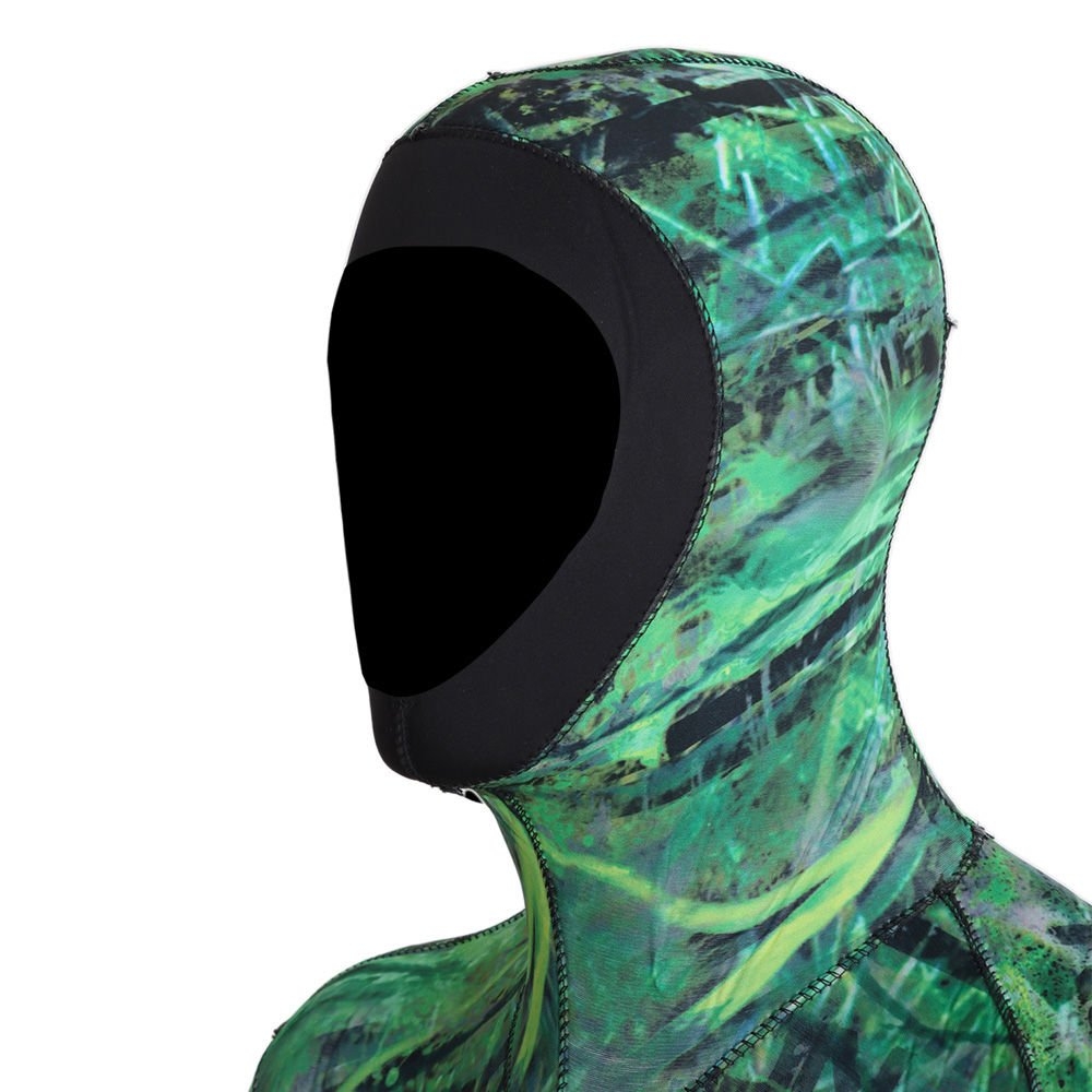 Epsealon Spearfishing Wetsuit 5mm Green Fusion Small