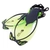 Atlantis Roam Dive Fins Youth S/M Green