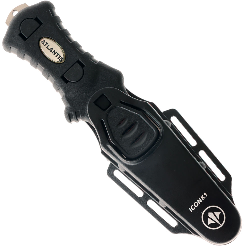 Atlantis Icon K1 Dive Knife Black 7.5cm