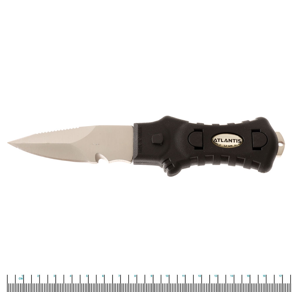 Atlantis Icon K1 Dive Knife Black 7.5cm