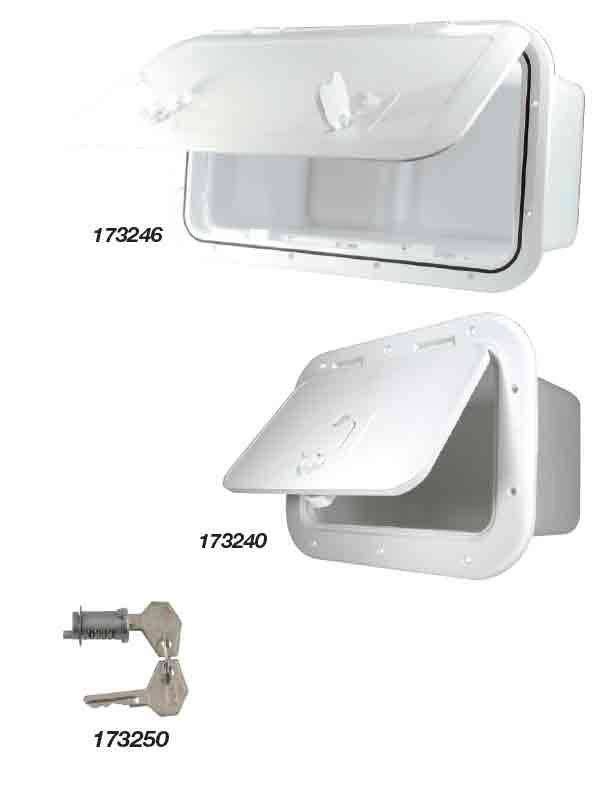 Storage Locker Recessed 310x210mm