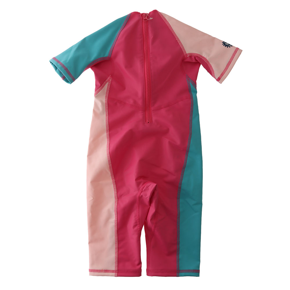 Nabaiji Kloupi UPF50 Kids Swimsuit Panda Magenta 4-5 Years