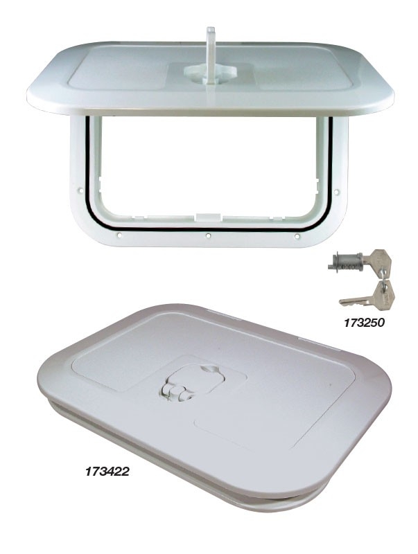 Luran Access Hatch Covered Lid 280x530mm