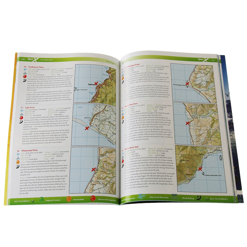 Spot X Surfing New Zealand Book with Surf Spots