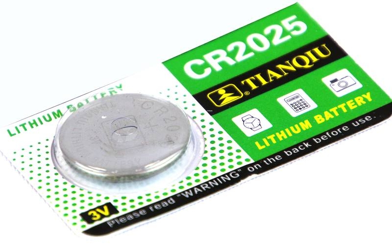 Night Saber CR2025 Lithium Battery Qty 5