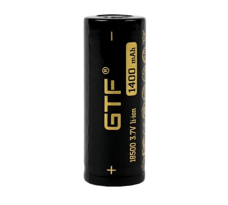 GTF 18500 Rechargeable Lithium Ion Battery 3.7V