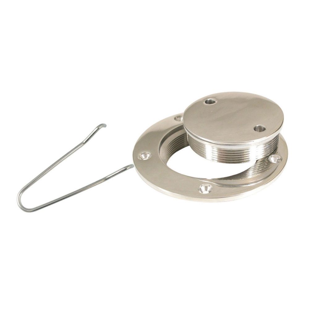 Marine Town Deck Plate C/W Key Cast 316 S/S 110mm Id