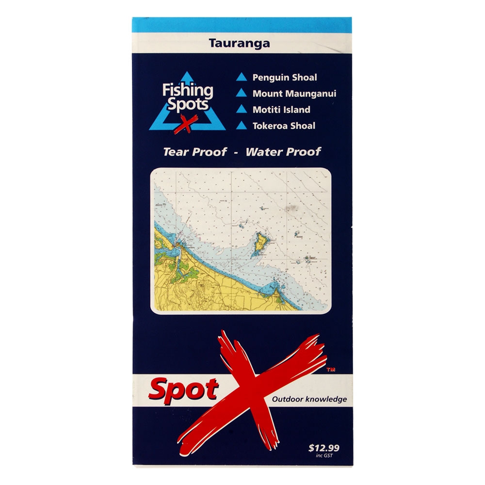 Spot X Fishing Map - Tauranga
