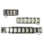 Stainless Steel Louvre Vents 10 with Mounting Flange