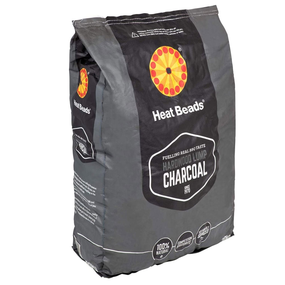Heat Beads Hardwood Lump Charcoal 20kg