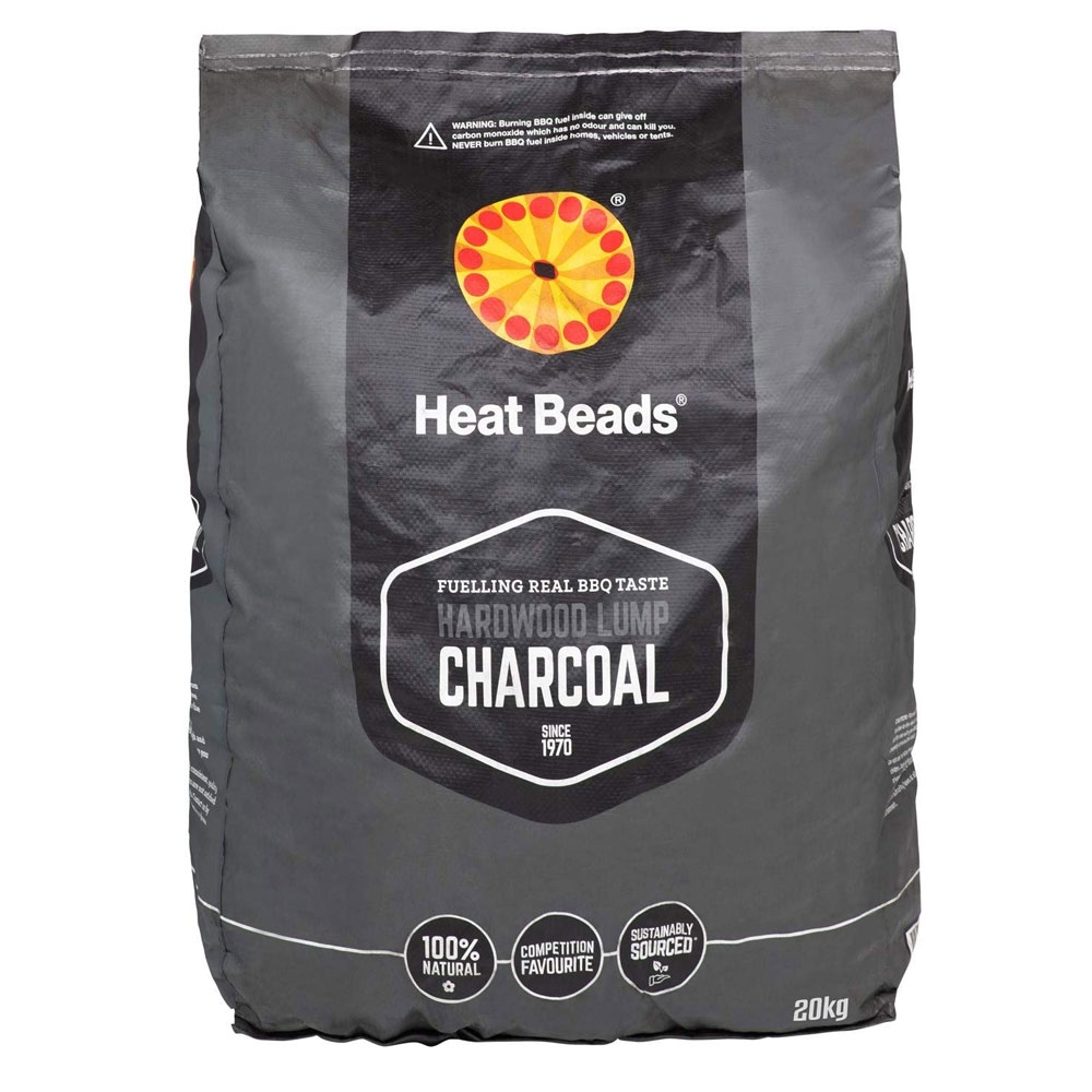 Heat Beads Hardwood Lump Charcoal 20kg