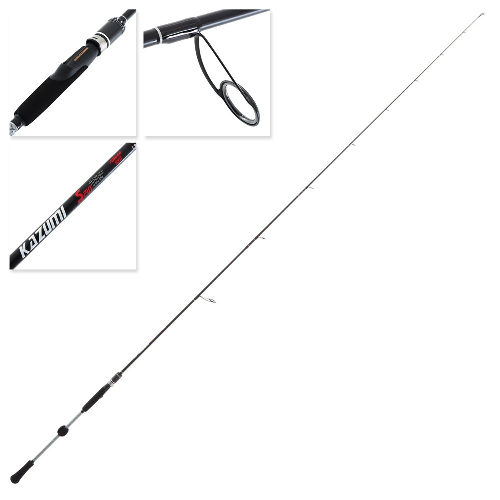 TiCA Kazumi Spinning Slow Jig Rod 8ft 15-55g 2pc
