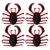 Kegga KK40 Krabs Soft Bait 40mm Qty 4 Vampire