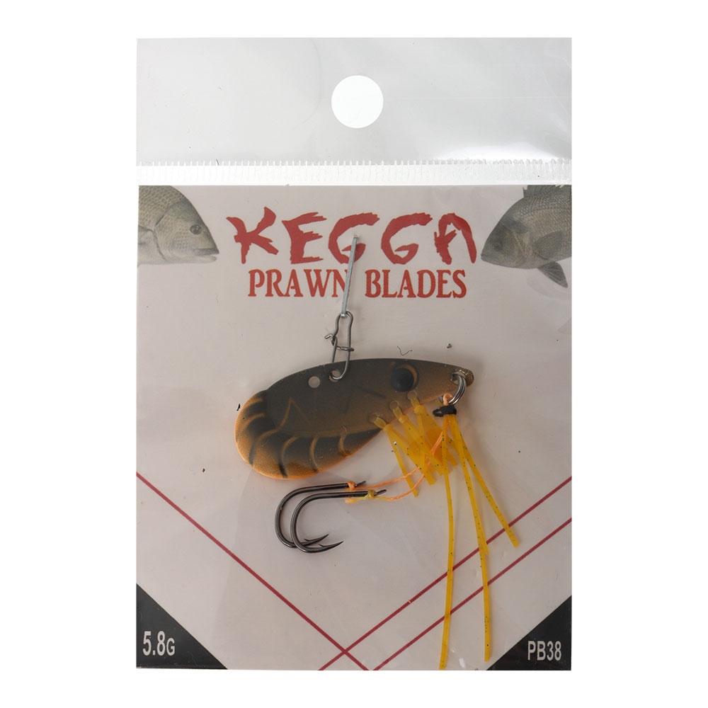 Kegga PB38 Prawn Vibe Blade Lure 5.8g 38mm Yabby