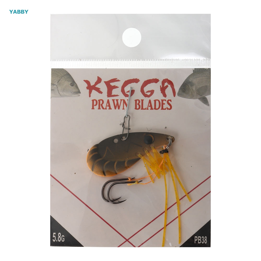 Kegga PB38 Prawn Vibe Blade Lure 5.8g 38mm