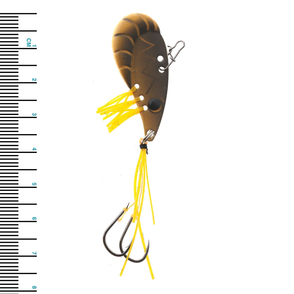 Kegga PB38 Prawn Vibe Blade Lure 5.8g 38mm