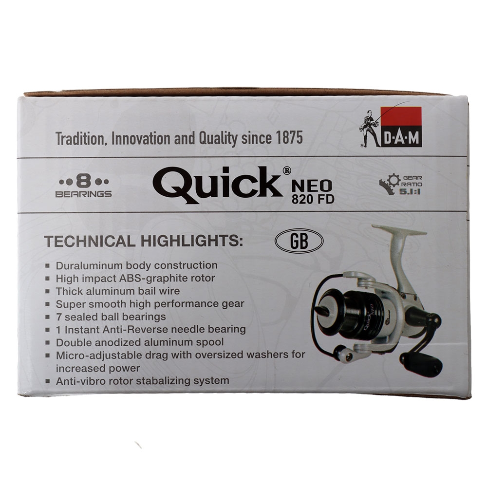 DAM Quick Neo 820FD Spinning Reel