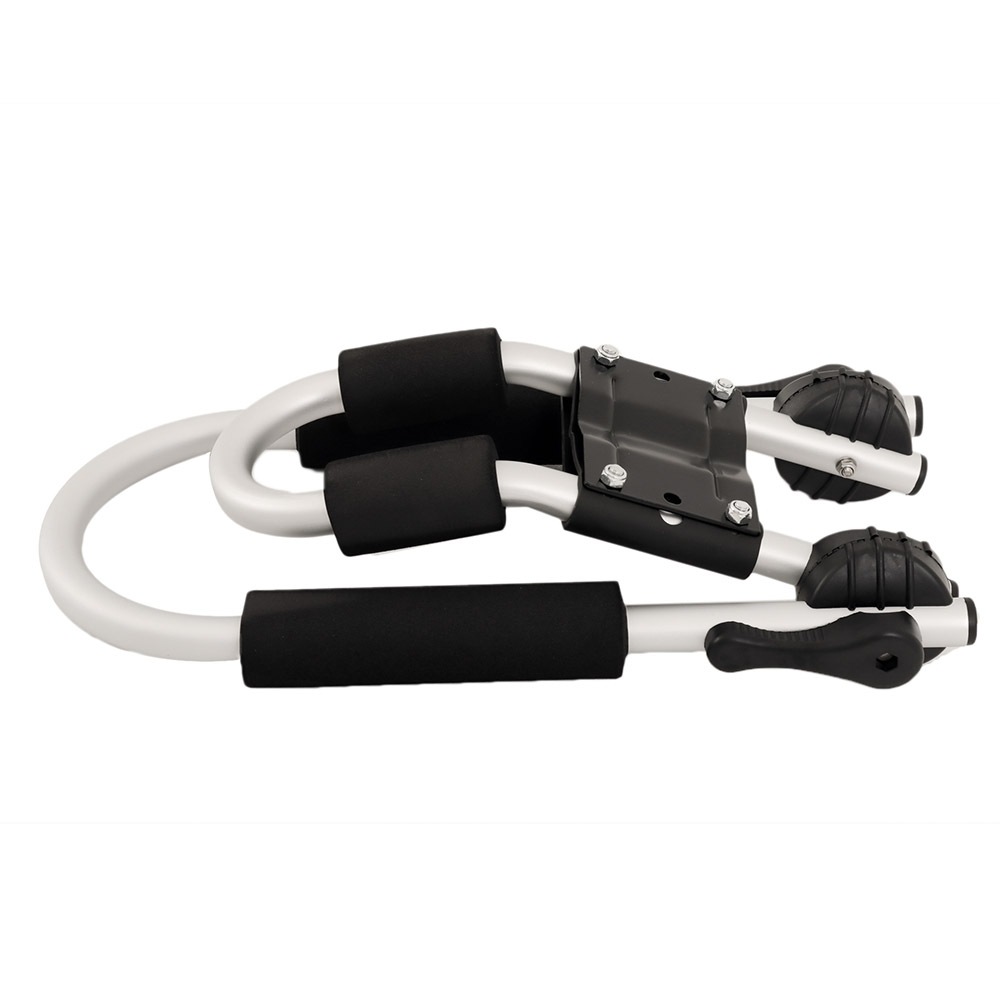 Adjustable Aluminium Kayak Car Roof Rack - Racks Only - Missing all screws and fastenings.