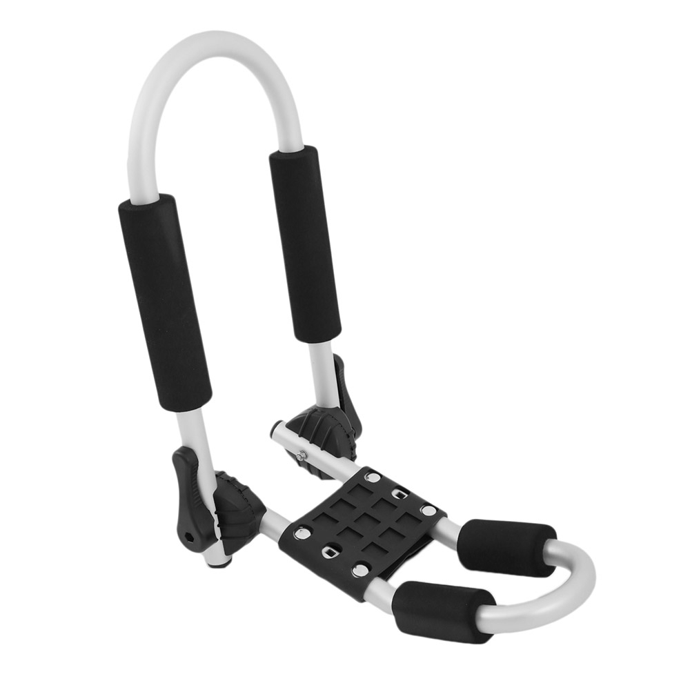 Adjustable Aluminium Kayak Car Roof Rack - Racks Only - Missing all screws and fastenings.