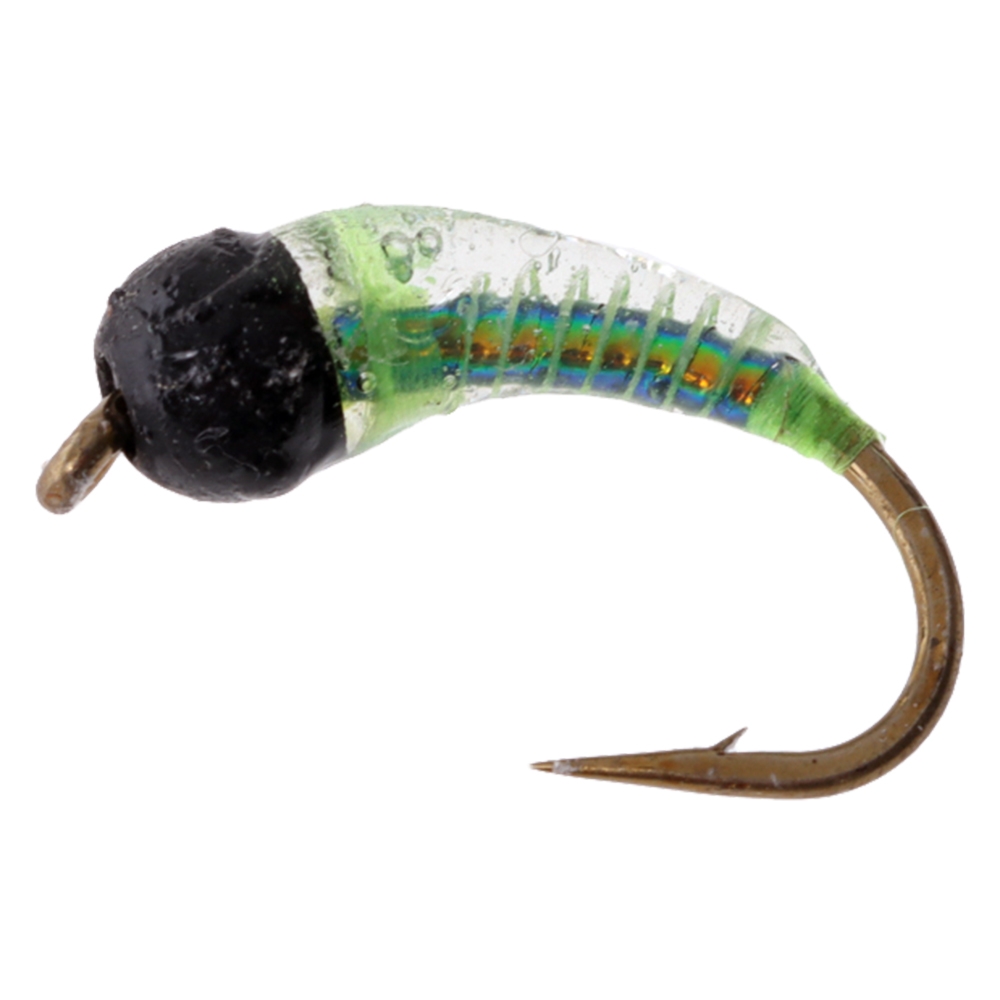 Manic Tackle Project Bomb Squad Nymph Green Flash #8 1.5cm