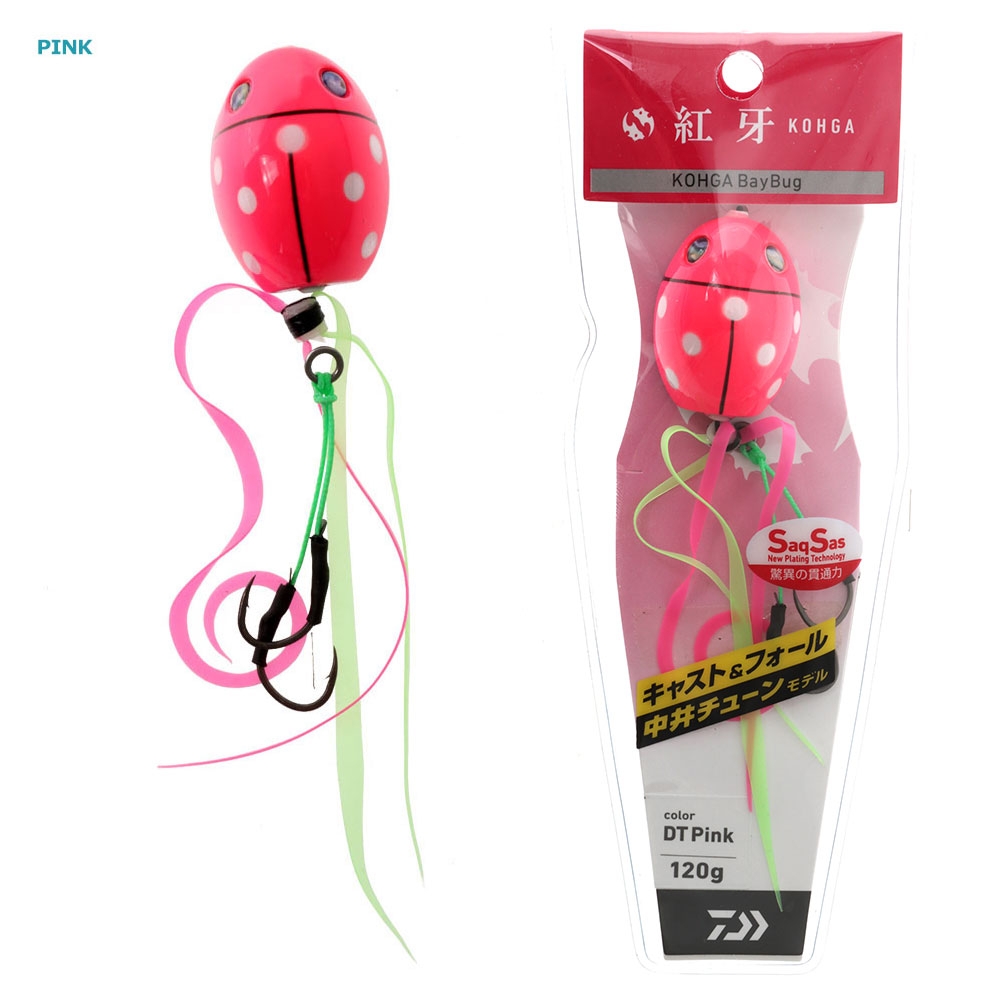 Daiwa Kohga Bug Slider Lure with Holographic Flash 120g