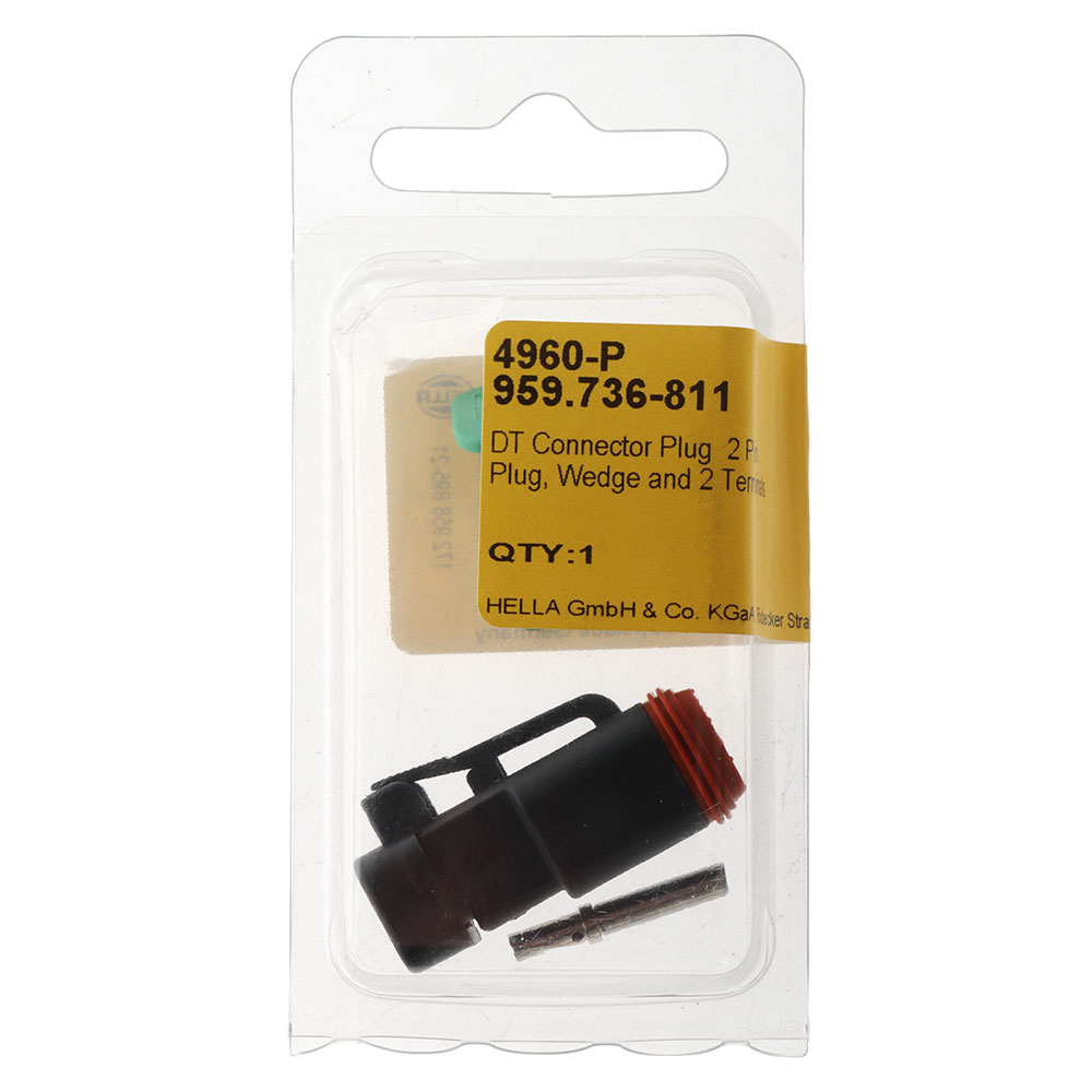 Hella Marine Deutsch DT Connector 2 Pole Plug Kit