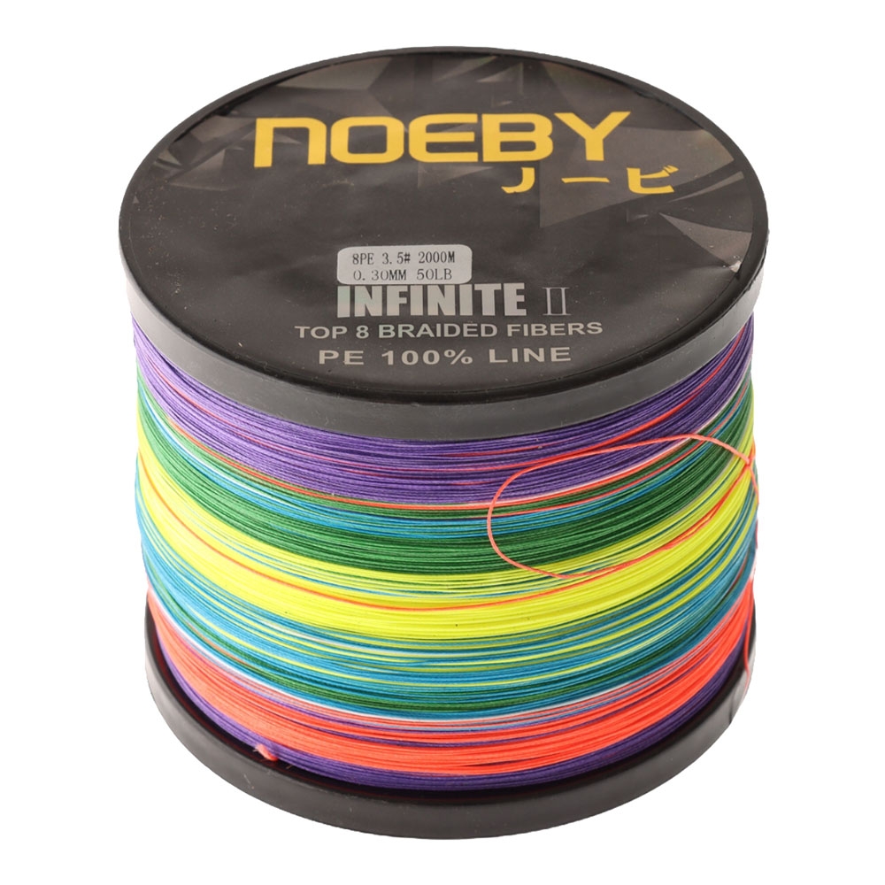 NOEBY Infinite II X8 PE Braid Multi-Colour 2000m 50lb