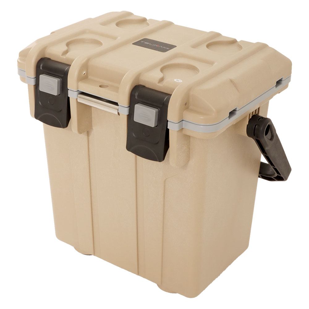 Tsunami Case Chilly Bin Cooler 20L Desert Tan