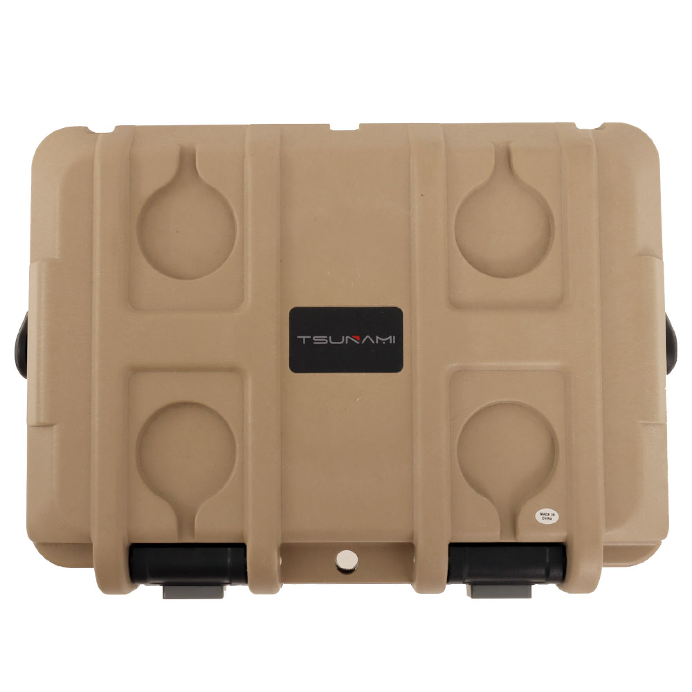 Tsunami Case Chilly Bin Cooler 20L Desert Tan