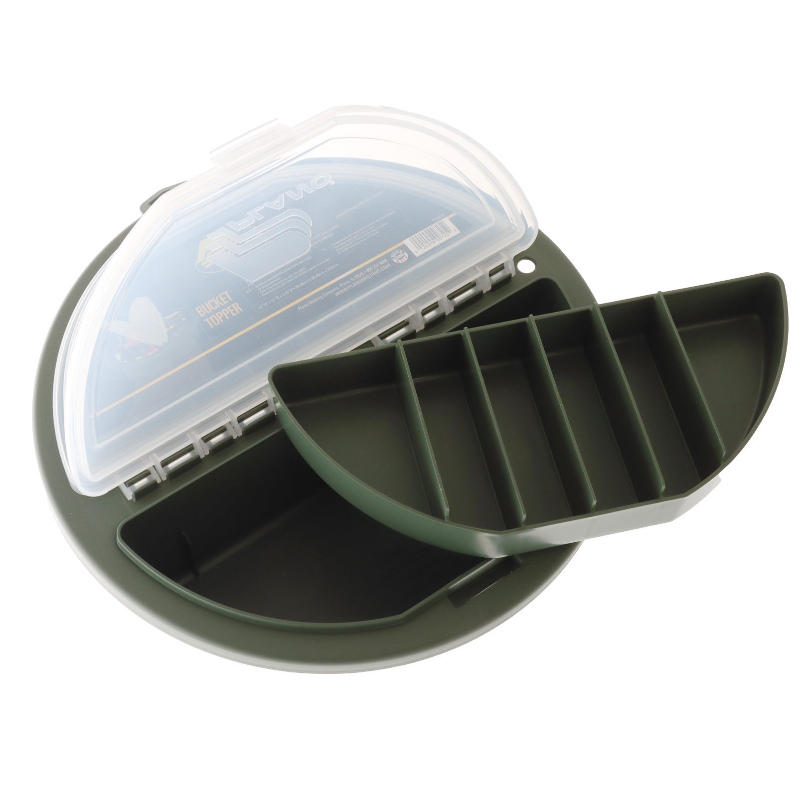 Plano Bucket Top Organizer Green