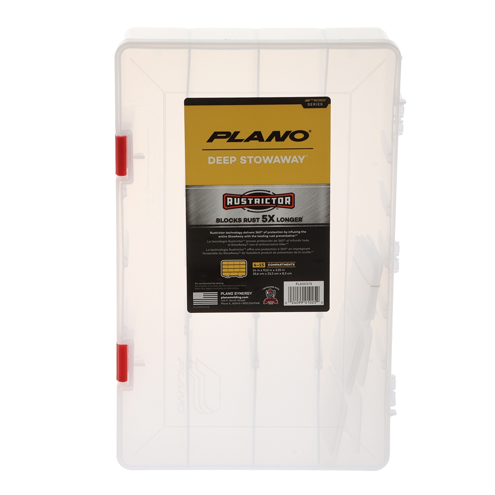 Plano Rustrictor 3700 Deep StowAway Utility Box 4-15 Compartments