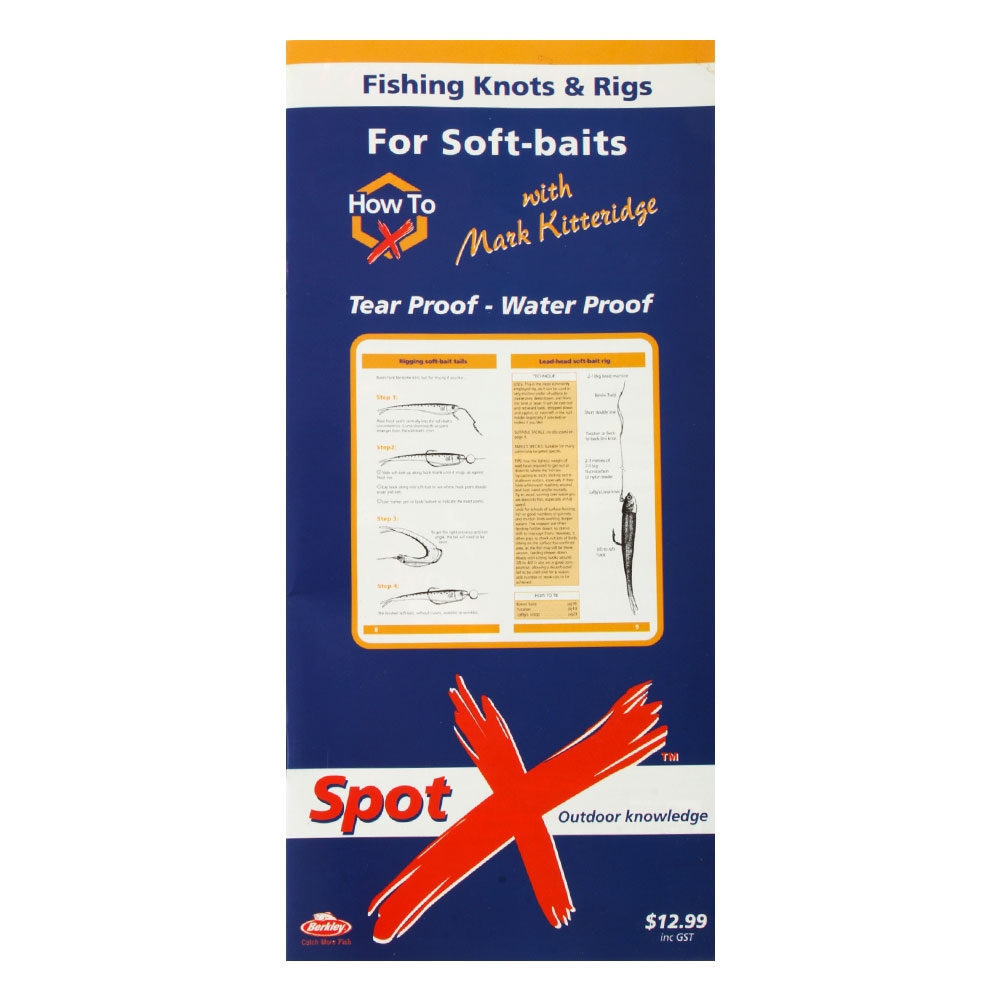 Spot X How-to-Booklet Knots and Rigs for Softbaits