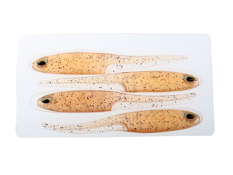 Chasebaits Dagger Soft Bait 13cm Qty 6 Apple Juice