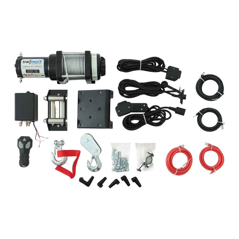 Trailparts 3500lb Winch 12V with Remote