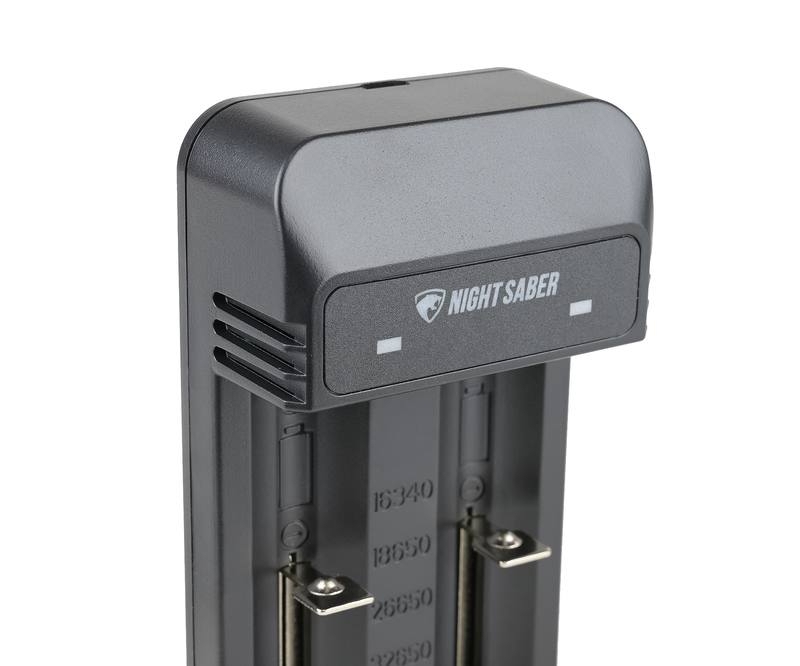 Night Saber G2 2-Cell Portable Battery Charger